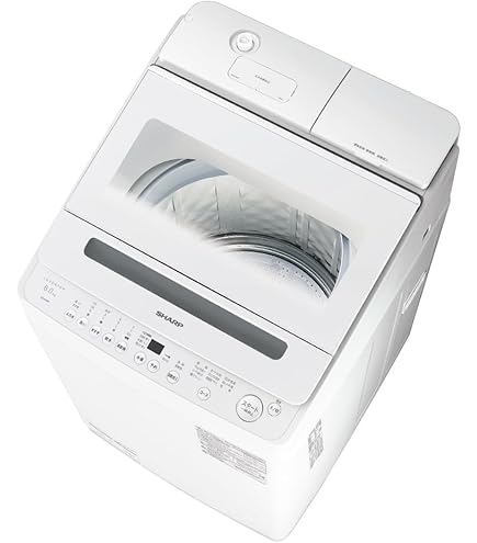 Amazon | シャープ タテ型 全自動洗濯機 洗濯10kg 幅55.5cm ダイヤ